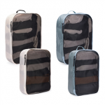 Thule | Packing Cube, 2x Large, 2x Medium | Packing Cube | Pond Gray/White|3205580