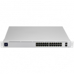 Ubiquiti USW-Pro-24-POE-EU configurable Gigabit Layer2 and Layer3 switch with auto-sensing 802.3at PoE+ and 802.3bt PoE++|USW-PRO-24-POE-EU