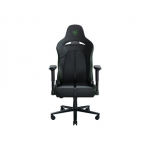 Razer Ergonomic Gaming Chair Enki X EPU Synthetic Leather; Steel; High density Polyurethane Moulded Foam | Black/Green|RZ38-03880100-R3G1
