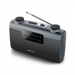 Muse | Portable radio | M-058R | AUX in | Black|M-058R
