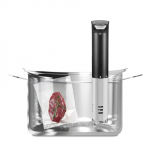 Caso | SousVide cooker | SV 1200 Smart | 1200 W | Stainless steel/Black|01328