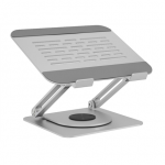 Raidsonic Laptop stands IB-NH300-R | Ergonomic positioning, Rotatable design | 17 " | Silver|IB-NH300-R