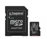 Kingston Canvas Select Plus | 256 GB | microSD | Flash memory class Class 10, UHS-I, U1/U3, video class 10/30, A1|SDCS3/256GB