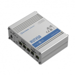INDUSTRIAL 5G ROUTER | RUTX50 | 802.11ac | 867 Mbit/s | 10/100/1000 Mbps Mbit/s | Ethernet LAN (RJ-45) ports 5 | Mesh Support Yes | MU-MiMO Yes | 5G | Antenna type Internal|RUTX50000000