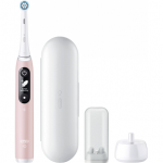 Oral-B Toothbrush + Travel Case | iO6 | Rechargeable | For adults | Number of brush heads included 1 | Number of teeth brushing modes 5 | Pink|iO6 Pink