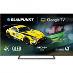 Blaupunkt QLED TV | 43QBG6000S | 43 | Smart TV | Google TV | Black|43QBG6000S