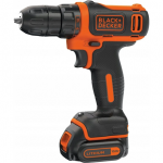 BLACK & DECKER Drill Driver, 10.8 V, 1x1.5 Ah | BDCDD12-QW|BDCDD12-QW