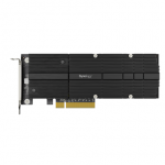 Synology | M2D20 | Dual-slot M.2 NCMe PCIe SSD adapter card for cashe acceleration GT/s | PCIe 3.0 x8|M2D20