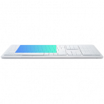 CLEVETURA CLVX 1 Touch-On-Keys AI Wireless Keyboard, ANSI US Mac layout, Scissor Switches, Aluminum Chassis, Interactive RGB, Mac/iPad/AppleTV/PC support|CL20RA12NW0US