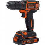 BLACK & DECKER Cordless Drill, 18V | BDCDC18-QW|BDCDC18-QW