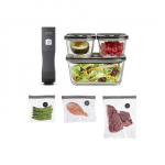 Caso | Vacu OneTouch Vacuum sealer Eco-Set | Black|01169