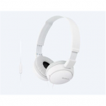 Sony | MDR-ZX110APW.CE7 | Wired | On-Ear | Microphone | White|MDRZX110APW.CE7