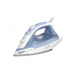 TEFAL Steam Iron | FV2C41E0 Virtuo | Steam Iron | 2000 W | Water tank capacity 240 ml | Continuous steam 27 g/min | Steam boost performance 120 g/min | Blue/White|FV2C41E0