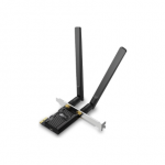 TP-LINK AX900 Wi-Fi 6 Bluetooth PCIe Adapter | Archer TX10E | 802.11ax | MU-MiMO Yes | no PoE | Antenna type Two High Gain Dual-Band Antennas|Archer TX10E