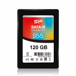 Silicon Power | Slim S55 | 120 GB | Solid-state drive interface SATA | Read speed 550 MB/s | Write speed 420 MB/s|SP120GBSS3S55S25