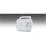 Muse | Portable Radio | M-051RW | AUX in | White|M-051RW