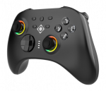 Belaidis PC&Swich 3-in-1 valdymo pultelis DELTACO GAMING, mink&scaron;ta IML apdaila, BT 5.1 | 2.4G USB imtuvas | USB-C laidinis / GAM-184 / 4222384|GAM-184