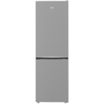 BEKO Refrigerator | B1RCNA364XB | Energy efficiency class E | Free standing | Combi | Height 186.5 cm | No Frost system | Fridge net capacity 210 L | Freezer net capacity 106 L | 37 dB | Grey|B1RCNA364XB