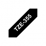 BROTHER TZE355 24 WHITE ON BLACK|TZE355