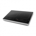 Caso | Hob | ProGourmet 3500 | Table top | Number of burners/cooking zones 2 | Sensor touch display | Timer | Black | Display|02233