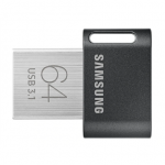 Samsung | FIT Plus | MUF-64AB/APC | 64 GB | USB 3.1 | Black/Silver|MUF-64AB/APC