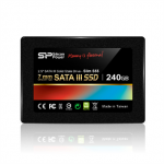 Silicon Power | Slim S55 | 240 GB | Solid-state drive interface SATA | Read speed 550 MB/s | Write speed 450 MB/s|SP240GBSS3S55S25