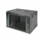 Digitus Wall Mounting Cabinets Dynamic Basic Series | DN-19 07-U-EC-SW | 38.9 x 60 x 45 cm | Black|DN-19 07-U-EC-SW