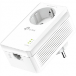 TP-LINK | AV1000 Gigabit Passthrough Powerline Adapter | TL-PA7017P | 1000 Mbit/s | Ethernet LAN (RJ-45) ports 1 | No Wi-Fi | Extra socket|TL-PA7017P