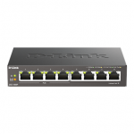 D-Link | 8-Port Gigabit PoE Switch (4xPoE) | DGS-1008P | Unmanaged | Desktop | Power supply type External|DGS-1008P/E