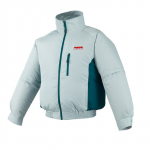 Makita | Cordless Ventilated Jacket, White, L|DFJ201ZL_MAK