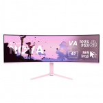 Arozzi Nova | 49 " | VA | 32:9 | 165 Hz | 4 ms | 5120 x 1440 pixels | 350 cd/m&sup2; | HDMI ports quantity 2 | Pink|AZ-NO-49TUW165-PNK