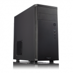 Fractal Design | CORE 1100 | Black | Micro ATX | ATX PSUs, up to 185mm if a typical-length optical drive is mounted|FD-CA-CORE-1100-BL