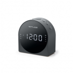 Muse | Dual Alarm Clock radio PLL | M-185CR | AUX in | Black|M-185CR