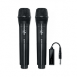 Muse | Pack 2 Wireless Microphones | MC-50 WI | Black|MC-50 WI