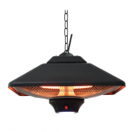 TunaBone Electric Ceiling Patio Heater | TB2088-01 | Patio heater | 2000 W | Number of power levels 3 | Black | IP24|TB2088-01