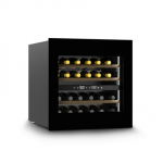 Caso | Wine Cooler | WineDeluxe WD 24 | Energy efficiency class F | Built-in | Bottles capacity 24 | Black|07713
