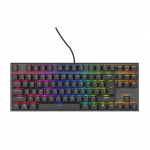 Genesis | THOR 303 | Mechanical Gaming Keyboard | Wired | US | Outemu Peach Silent | Black|NKG-1881
