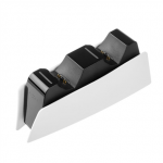 Fixed Dual Charger Stand for PS5 Wireless Controller | FIXPS5-DCC-BW|FIXPS5-DCC-BW