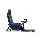 Next Level Racing Boeing Commercial Edition Flight Simulator | Blue highlights|NLR-S027