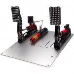 SIMAGIC Crimson Edition, Hydraulic Dual-pedal Set, 200kg Loadcell, Standard Throttle Plate. S312|P2000-S200RF