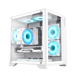 Gamemax Case | INFINITY MINI WH | M-ATX|INFINITY MINI WH