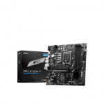 MSI | PRO B760M-P | Processor family Intel | Processor socket  LGA1700 | DDR5 DIMM | Memory slots 4 | Supported hard disk drive interfaces  SATA, M.2 | Number of SATA connectors 4 | Chipset Intel B760 | mATX|PRO B760M-P