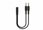 DH320 laidinės žaidimų ausinės DELTACO GAMING, i&scaron; odos, 3.5mm jungtis, garsumo ir nutildymo mikrofono valdikliai / GAM-190 / 4222403|GAM-190
