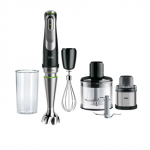 Braun | Hand Blender | MQ9138XI MultiQuick 9 | Hand Blender | 1200 W | Number of speeds 3 | Chopper | Ice crushing | Black/Stainless Steel|MQ9138XI