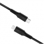 Fixed | Liquid Silicone Cable USB-C/Lightning, 1.2m | FIXDLS-CL12-BK|FIXDLS-CL12-BK