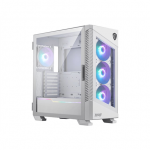 MSI | PC Case | MPG VELOX 100R WHITE | White | Mid-Tower|MPG VELOX 100R WHITE