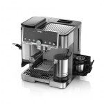 NINJA | Coffee Maker | ES701EU Luxe Caf&eacute; Pro | Pump pressure 9 bar | Built-in milk frother | Ground | 1650 W | Black/Stainless Steel|ES701EU