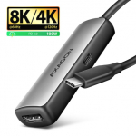 AXAGON Active converter RVC-HI8KPD, 100 W | USB Type-C to HDMI|RVC-HI8KPD