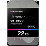 HDD Server WD/HGST Ultrastar 22TB DC HC580, 3.5", 512MB, 7200RPM, SATA, 512E SE NP3, SKU: 0F62785|WUH722422ALE6L4