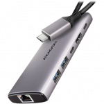 AXAGON Multi port USB-C 10Gbps hub | HMC-6G2L|HMC-6G2L